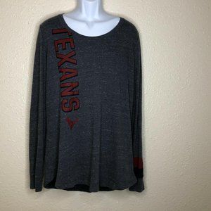 Nike NFL Team Apparel Texans 3XL Shirt Long Sleeve